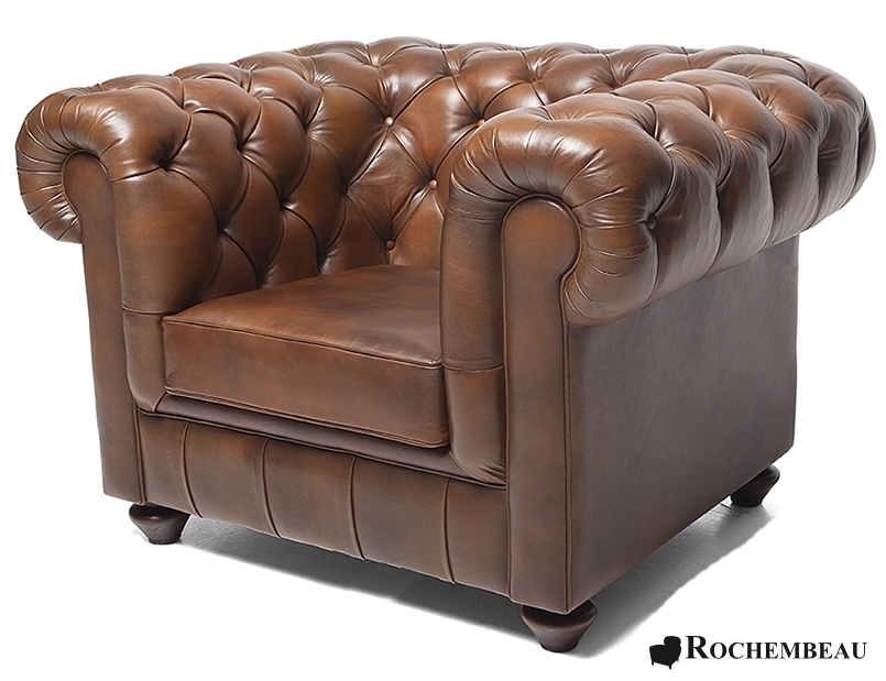 Makkelijk te gebeuren Aardbei stroomkring Chesterfield Club Chair. Rochembeau sheepskin leather Chesterfield armchair.