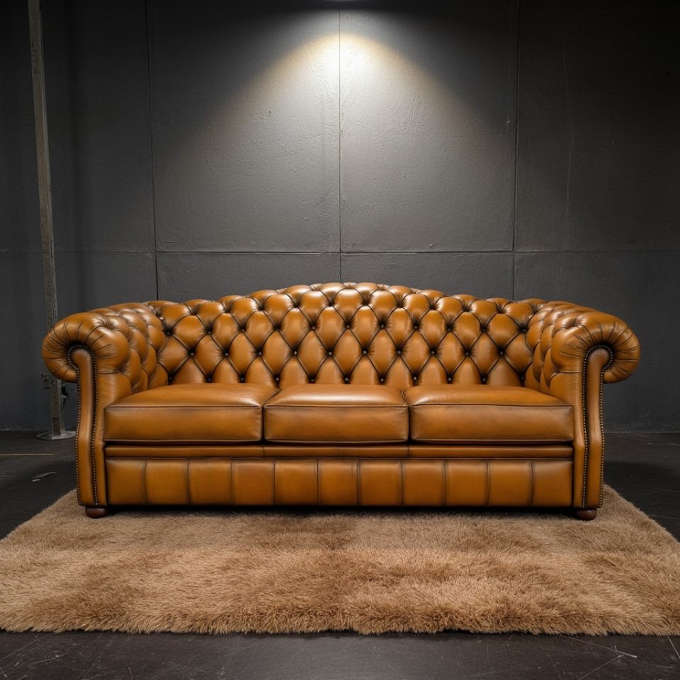 Cook Chesterfield Sofa back round