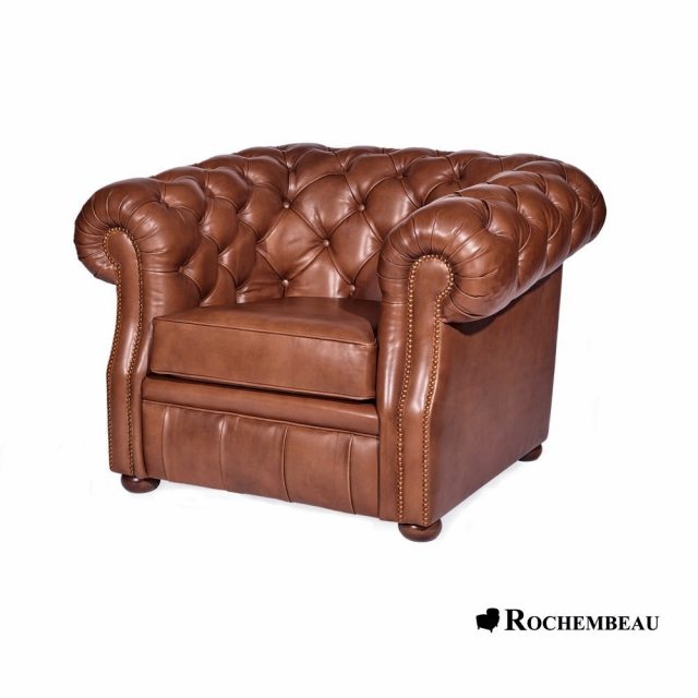 2 Club Chester 5 Fauteuil 36 COOK 166 Fauteuil Chesterfield Cook marron fonce E1 Rochembeau.jpg