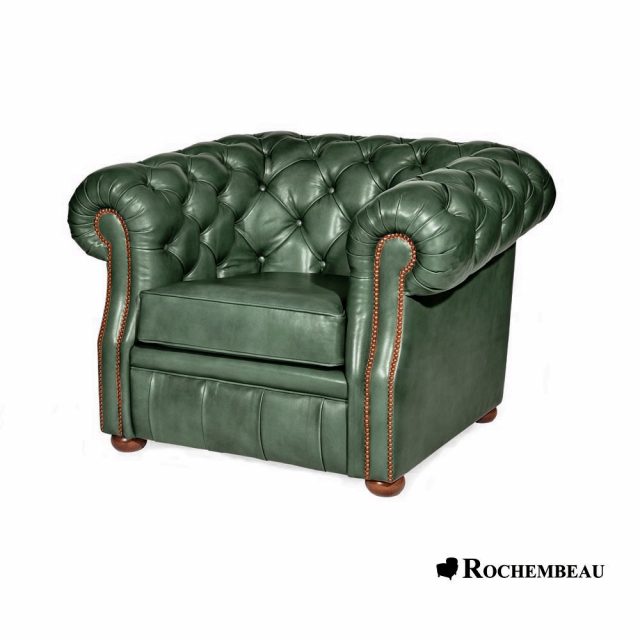 2 Club Chester 5 Fauteuil 36 COOK 171 Fauteuil Chesterfield Cook vert anglais Rochembeau.jpg