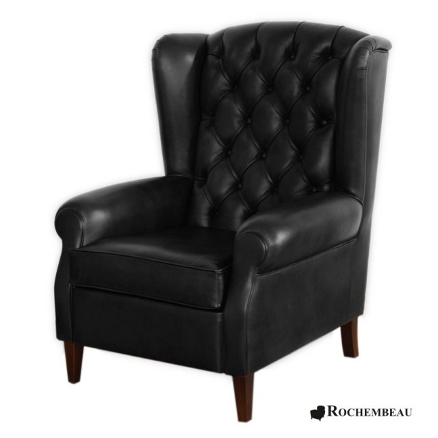 Fauteuil Club WINSTON 01 noir mat.jpg