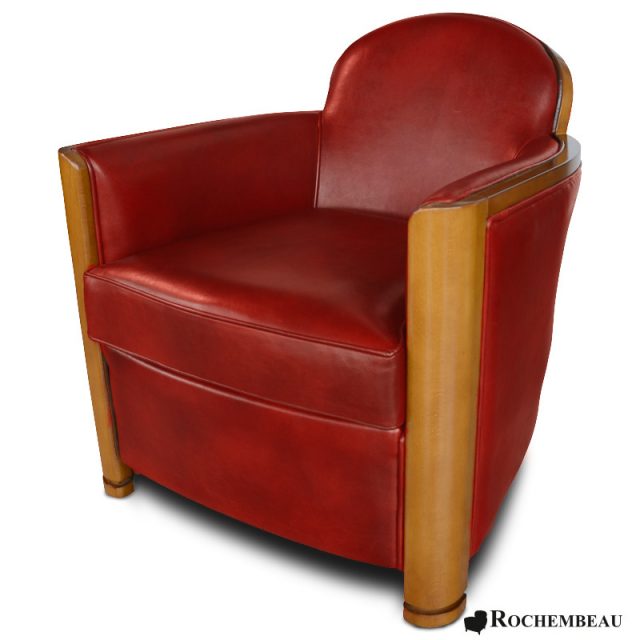 Fauteuil club Cardigan rouge ferrari.jpg