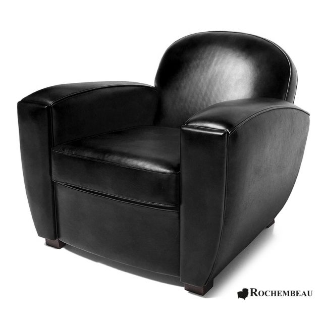 boston fauteuil club rochembeau noir brillant.jpg