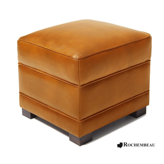 pouf carre Rochembeau marron clair.jpg