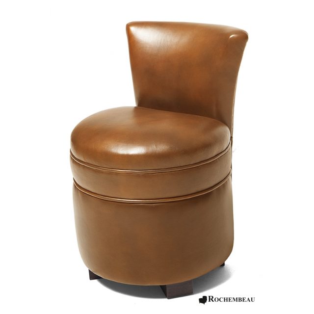 pouf rond Rochembeau marron b3.jpg