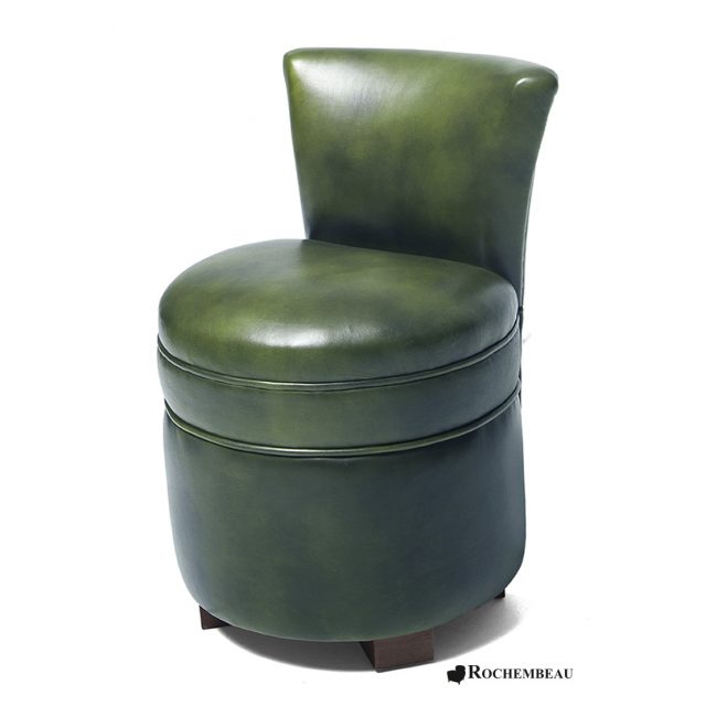 pouf rond Rochembeau vert anglais.jpg