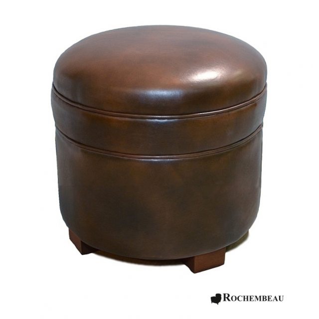 pouf rond en cuir marron fonce chocolat.jpg